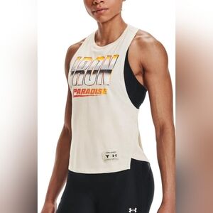 Under Armour Women's Project 'Iron Paradise' Training Tank Size M NWT K-0948
